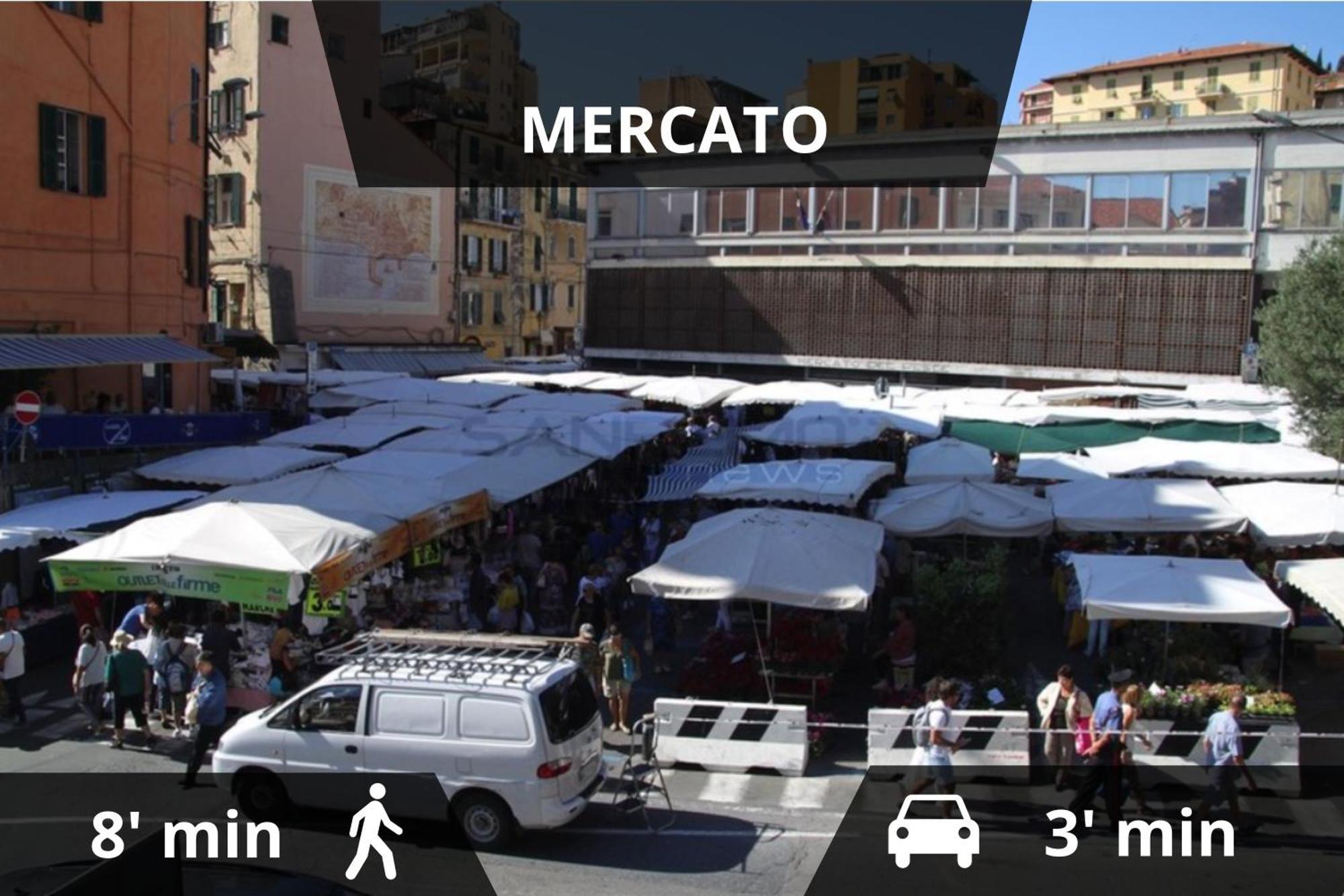 Ariston - Ciclabile Appartamento In Centro Al Mare Con Balcone 圣雷默 外观 照片